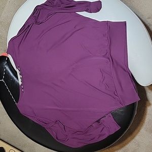 Rachel Roy Dolman Cold Shoulder Sleeve Scope Neck Top Size XLarge